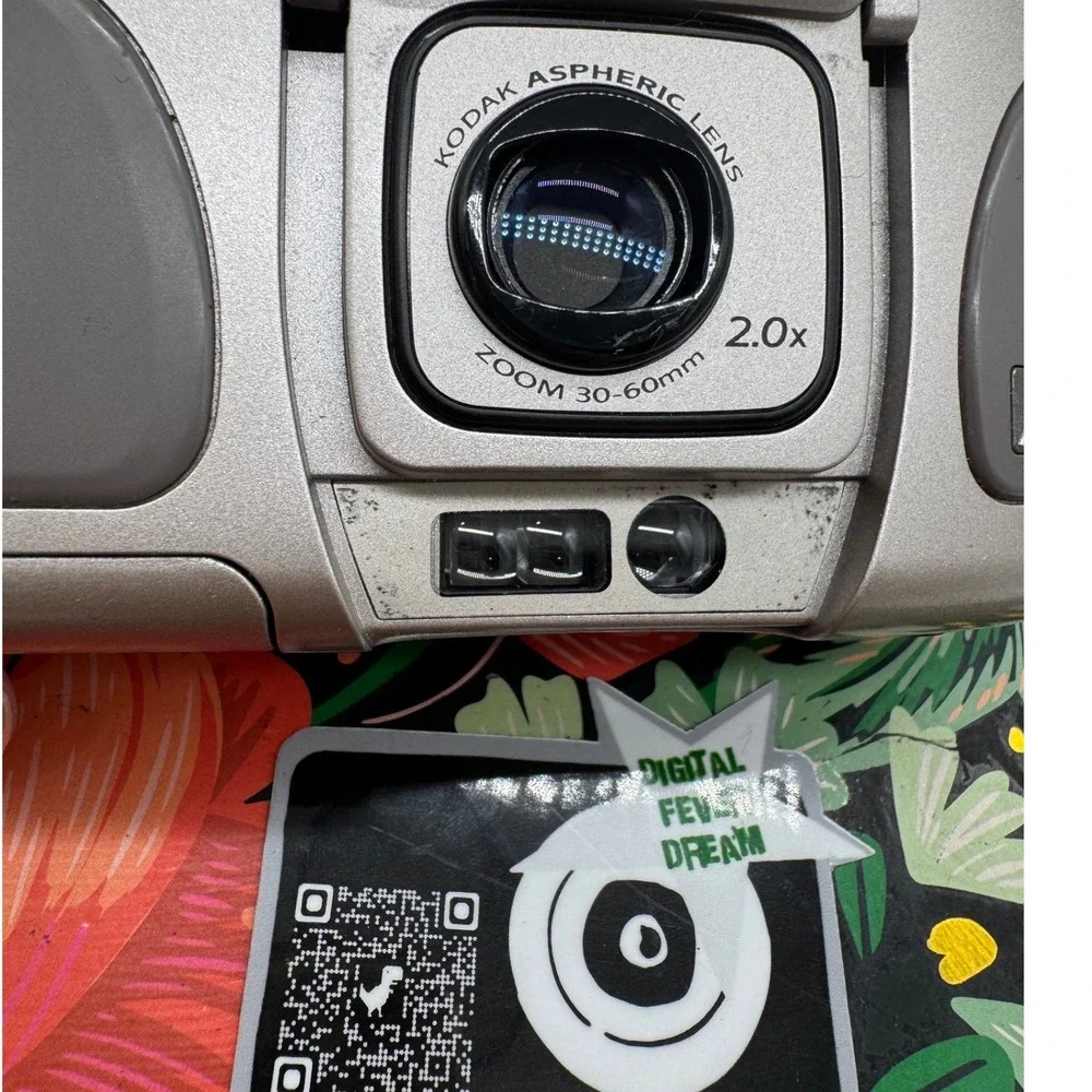Kodak Advantix C700 APS Film Camera Silver 30-60mm Zoom Multi AF MRC